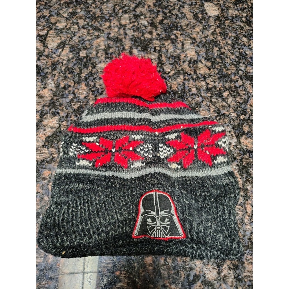 STAR WARS Beanie DARTH VADER K nit Hat Kids BOYS One Size Fits Most Some Adults